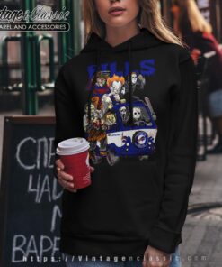 Buffalo Bills Horror Movies Characters Halloween Shirt Hoodie
