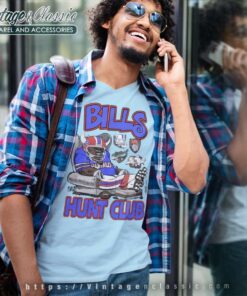 Buffalo Bills Hunt Club Shirt 5 Buffalo Bills Hunt Club V Neck TShirt