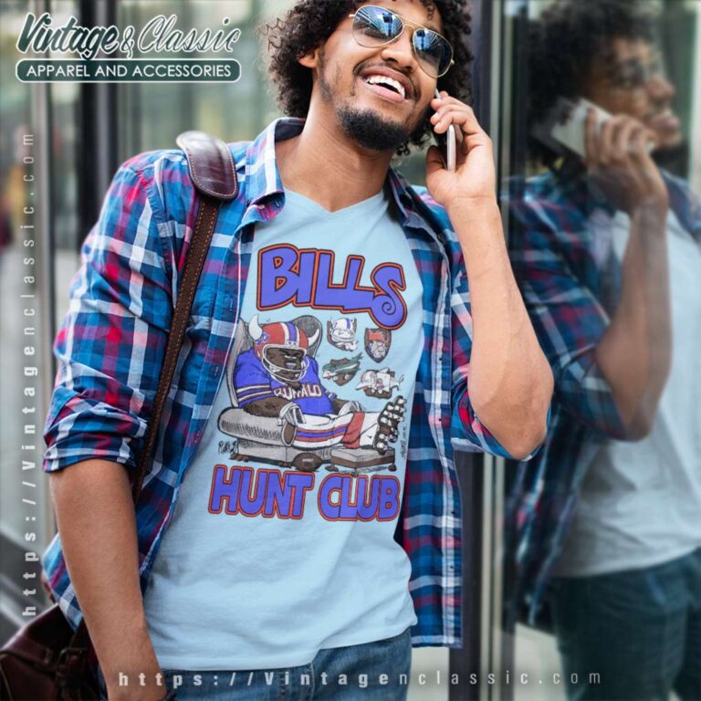 Buffalo Bills Hunt Club V Neck TShirt Buffalo Bills Hunt Club V Neck TShirt