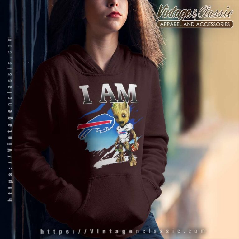 Buffalo Bills I Am Groot Nfl Hoodie Buffalo Bills I Am Groot Nfl Hoodie