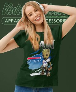 Buffalo Bills I Am Groot Nfl Women TShirt