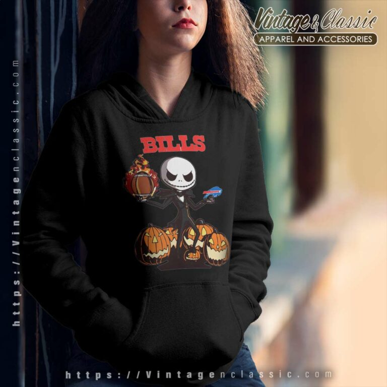 Buffalo Bills Jack Skellington Halloween Hoodie Buffalo Bills Jack Skellington Halloween Hoodie