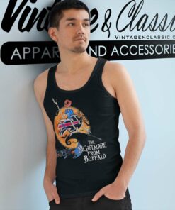 Buffalo Bills Jack Skellington The Nightmare From Buffalo Halloween Tank Top Racerback