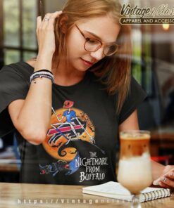 Buffalo Bills Jack Skellington The Nightmare From Buffalo Halloween Women TShirt