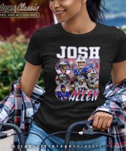 Buffalo Bills Josh Allen Shirt 5 Buffalo Bills Josh Allen Women TShirt