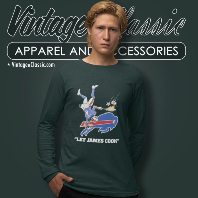 Buffalo Bills Let James Cook Kansas City Chiefs Dallas Cowboys Long Sleeve Tee Buffalo Bills Let James Cook Kansas City Chiefs Dallas Cowboys Long Sleeve Tee