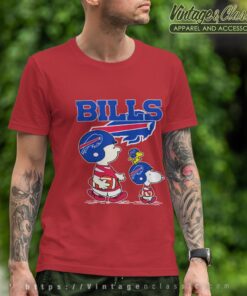 Buffalo Bills Lets Play Football Together Snoopy Shirt T shirt