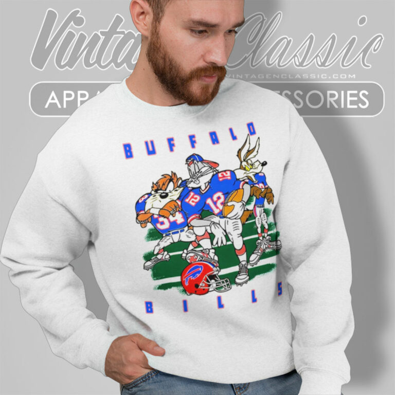 Buffalo Bills Looney Tunes Vintage Sweatshirt Buffalo Bills Looney Tunes Vintage Sweatshirt