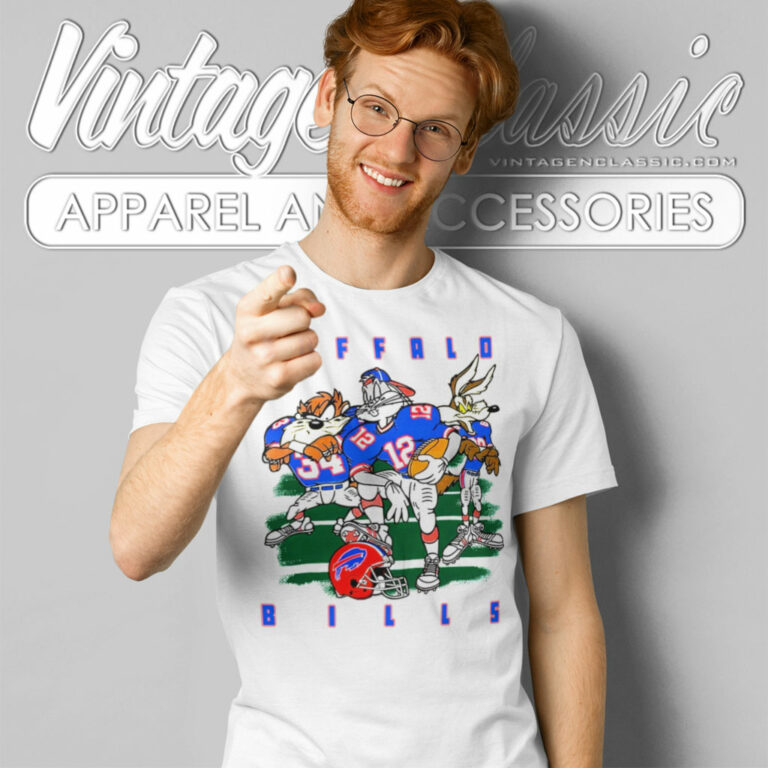 Buffalo Bills Looney Tunes Vintage T Shirt Buffalo Bills Looney Tunes Vintage T Shirt