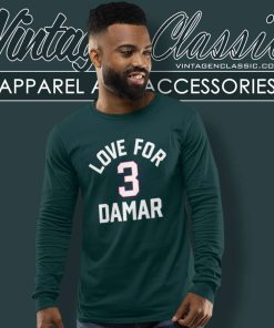 Buffalo Bills Love For 3 Damar Long Sleeve Tee