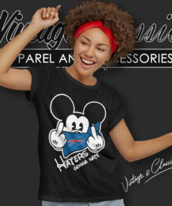 Buffalo Bills Mickey Haters Gonna Hate Women T Shirt