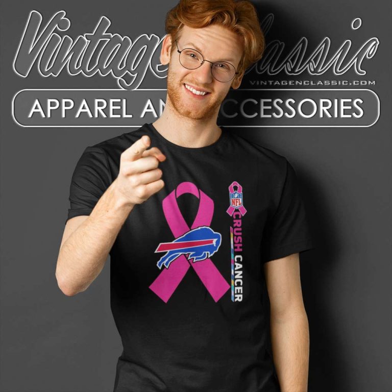 Buffalo Bills Nfl Crush Cancer 2023 T Shirt Buffalo Bills Nfl Crush Cancer 2023 T Shirt