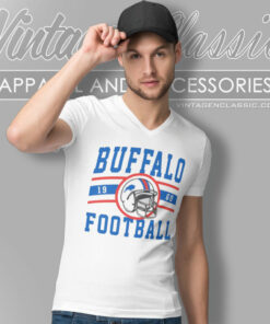 Buffalo Bills Nfl Football Vintage V Neck TShirt