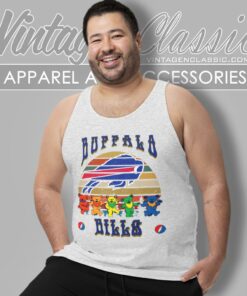 Buffalo Bills Nfl Grateful Dancing Bears Retro Shirt 5 Buffalo Bills Nfl Grateful Dancing Bears Retro Tank Top Racerback