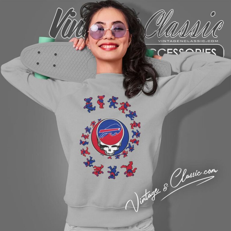 Buffalo Bills Nfl Grateful Dancing Bears Sweatshirt Buffalo Bills Nfl Grateful Dancing Bears Sweatshirt