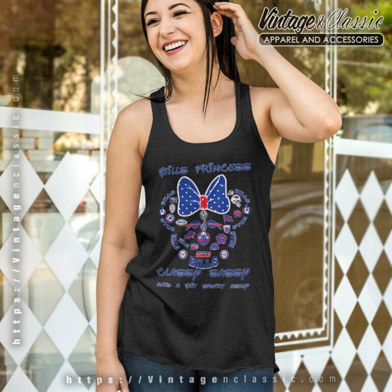 Buffalo Bills Princess Classy Sassy Tank Top Racerback Buffalo Bills Princess Classy Sassy Tank Top Racerback