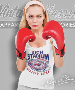 Buffalo Bills Rich Stadium Football Tank Top Racerback