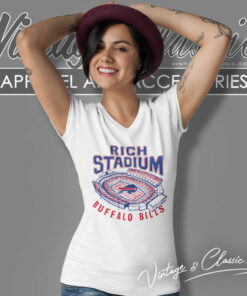 Buffalo Bills Rich Stadium Football V Neck TShirt