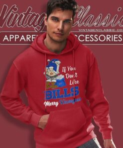Buffalo Bills Santa Kissmyass Funny Xmas Hoodie