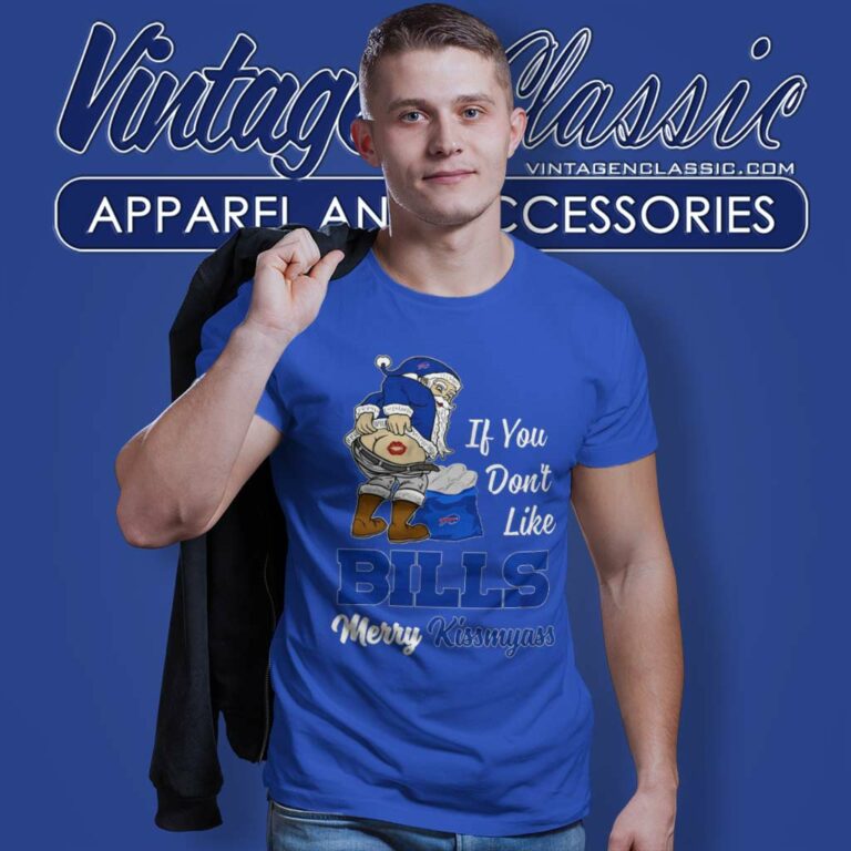 Buffalo Bills Santa Kissmyass Funny Xmas T Shirt Buffalo Bills Santa Kissmyass Funny Xmas T Shirt