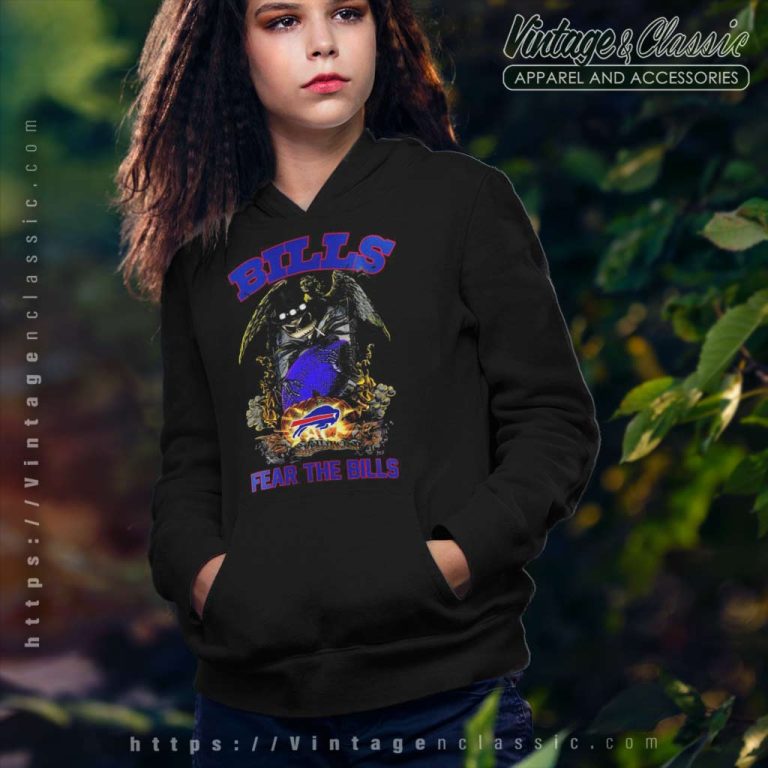 Buffalo Bills Shirt Fear The Bills Jack Skellington Halloween Hoodie Buffalo Bills Shirt Fear The Bills Jack Skellington Halloween Hoodie