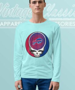 Buffalo Bills Shirt Nfl Grateful Dead Logo Long Sleeve Tee