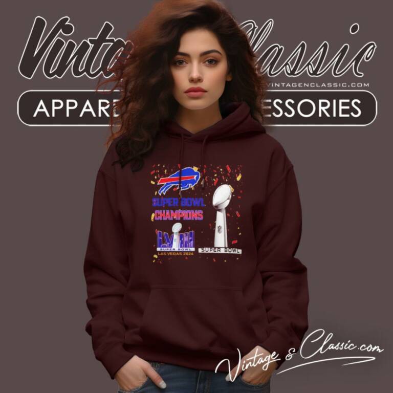Buffalo Bills Shirt Super Bowl Champions Lviii Las Vegas 2024 Hoodie Buffalo Bills Shirt Super Bowl Champions Lviii Las Vegas 2024 Hoodie