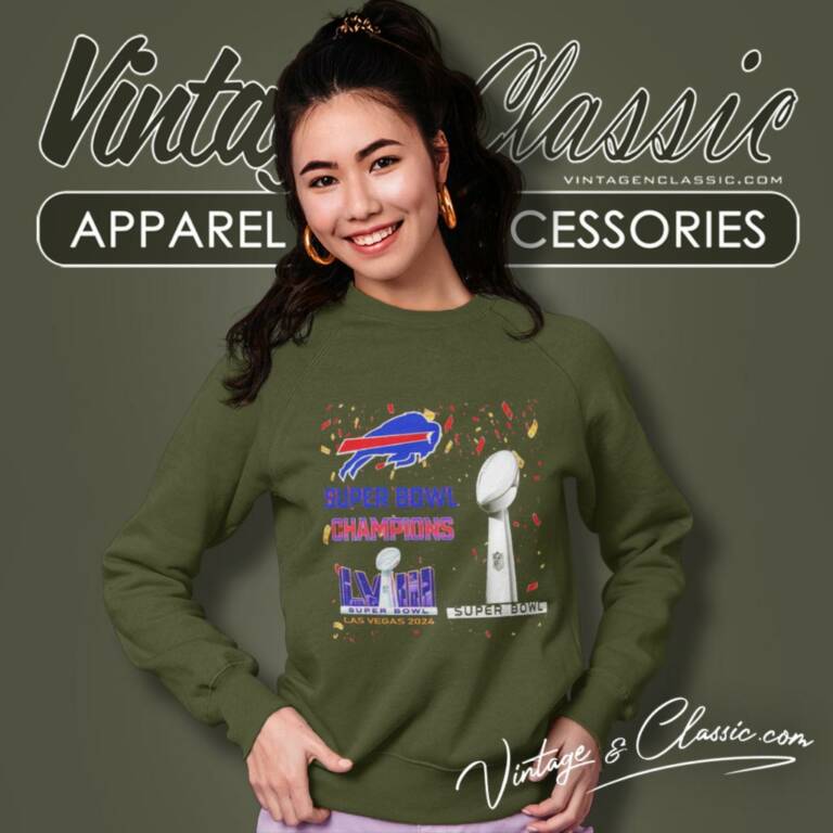 Buffalo Bills Shirt Super Bowl Champions Lviii Las Vegas 2024 Sweatshirt Buffalo Bills Shirt Super Bowl Champions Lviii Las Vegas 2024 Sweatshirt