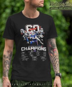 Buffalo Bills Signatures Champions Afc East Division Champions 2021 T Shirt