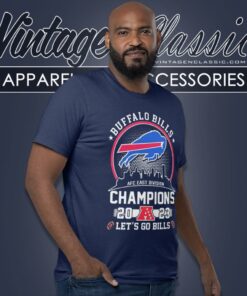 Buffalo Bills Skyline Afc East Division Champions 2023 Lets Go Bills T Shirt