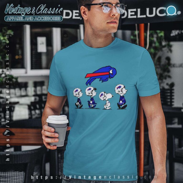 Buffalo Bills Snoopy Charlie Brown And Friends Peanuts T Shirt Buffalo Bills Snoopy Charlie Brown And Friends Peanuts T Shirt