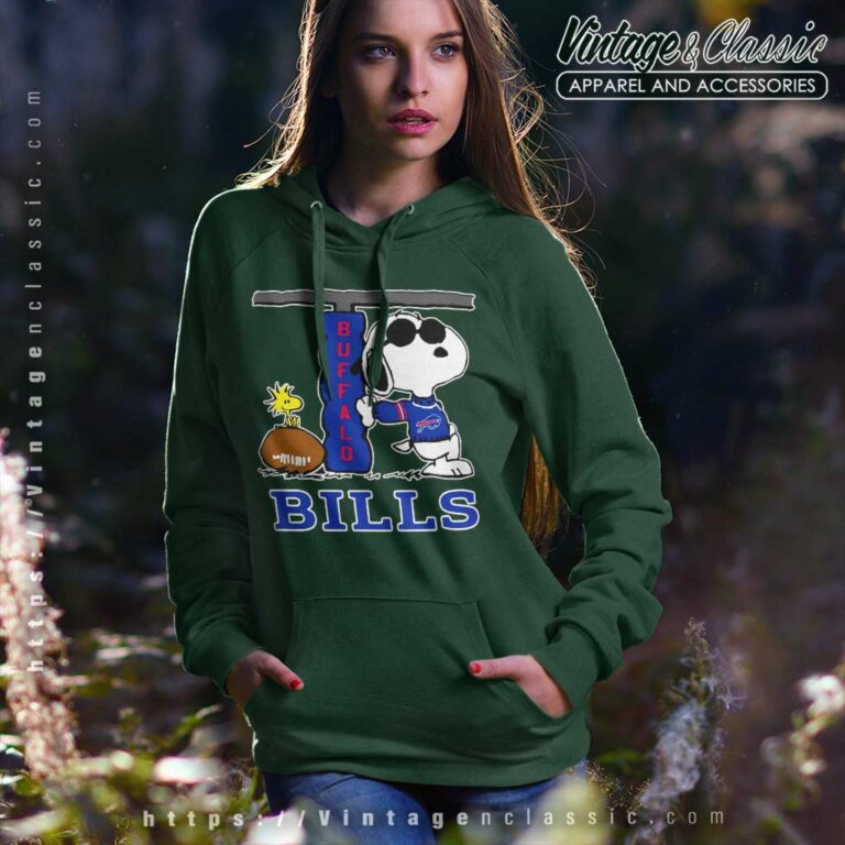 Buffalo Bills Snoopy Joe Cool Hoodie Buffalo Bills Snoopy Joe Cool Hoodie