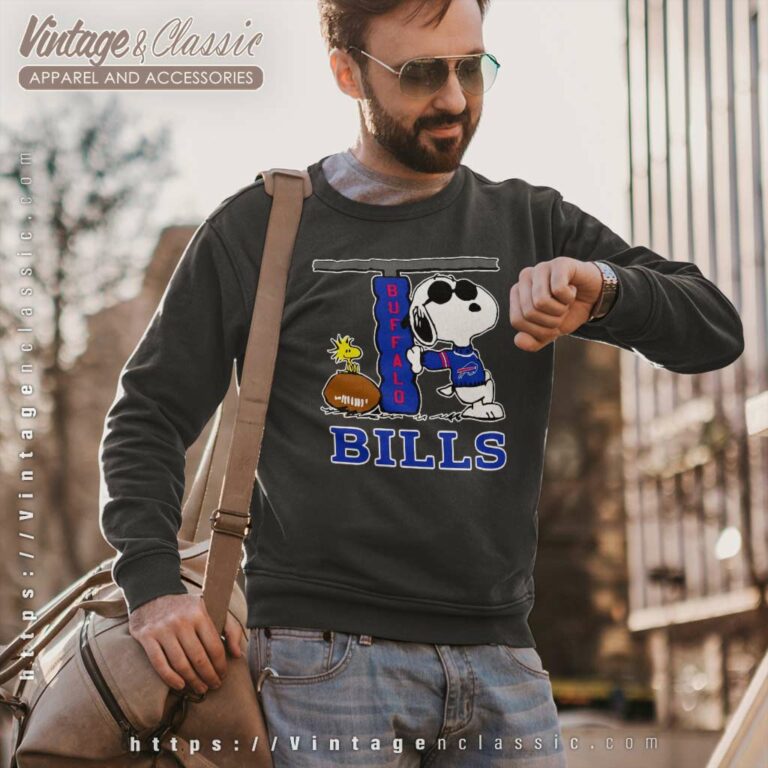 Buffalo Bills Snoopy Joe Cool Sweatshirt Buffalo Bills Snoopy Joe Cool Sweatshirt