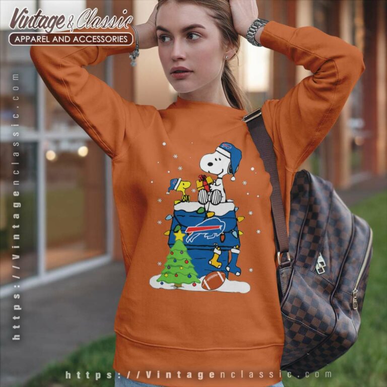 Buffalo Bills Snoopy Woodstock Merry Christmas Sweatshirt Buffalo Bills Snoopy Woodstock Merry Christmas Sweatshirt