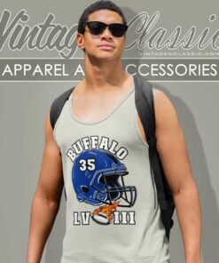 Buffalo Bills Super Bowl Lviii Helmet Tank Top Racerback