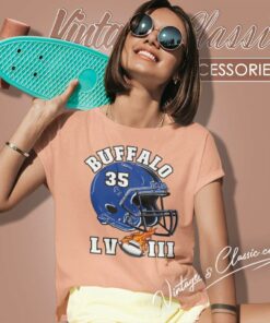 Buffalo Bills Super Bowl Lviii Helmet Women TShirt