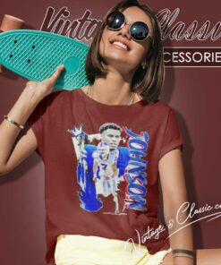 Buffalo Bills Taron Johnson Football Paper Women TShirt