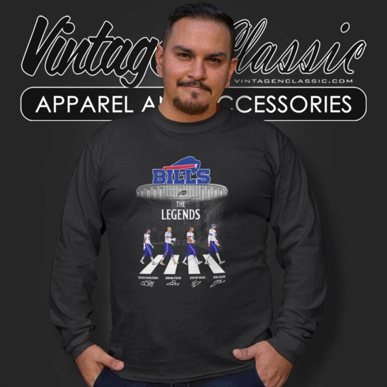 Buffalo Bills The Legends Signature Long Sleeve Tee Buffalo Bills The Legends Signature Long Sleeve Tee