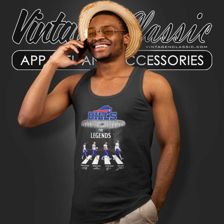 Buffalo Bills The Legends Signature Tank Top Racerback Buffalo Bills The Legends Signature Tank Top Racerback