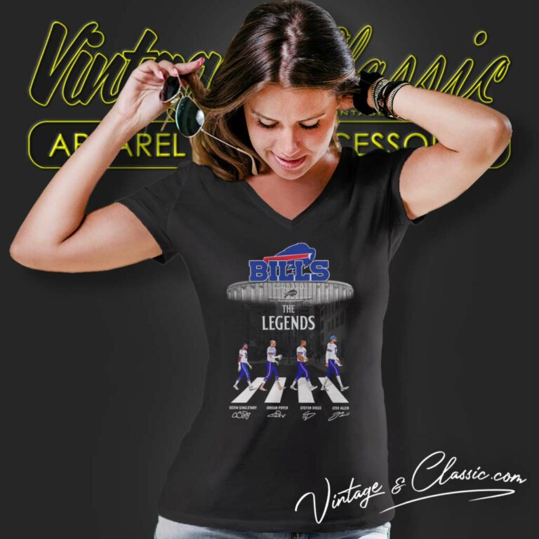 Buffalo Bills The Legends Signature V Neck TShirt Buffalo Bills The Legends Signature V Neck TShirt