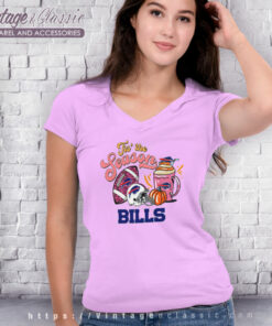 Buffalo Bills Tis The Season Coffee V Neck TShirt