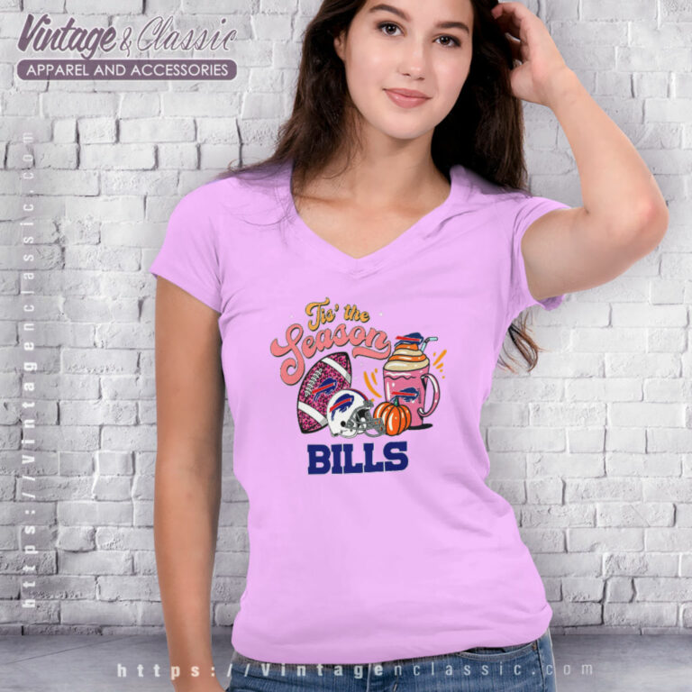 Buffalo Bills Tis The Season Coffee V Neck TShirt Buffalo Bills Tis The Season Coffee V Neck TShirt