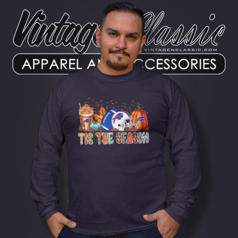 Buffalo Bills Tis The Season Long Sleeve Tee Buffalo Bills Tis The Season Long Sleeve Tee