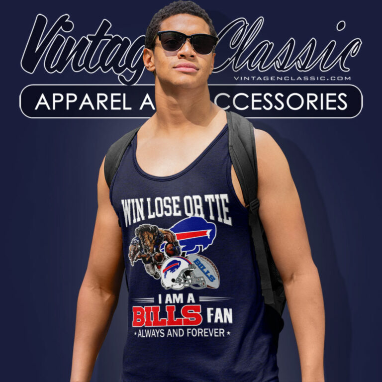 Buffalo Bills Win Lose Or Tie Tank Top Racerback Buffalo Bills Win Lose Or Tie Tank Top Racerback