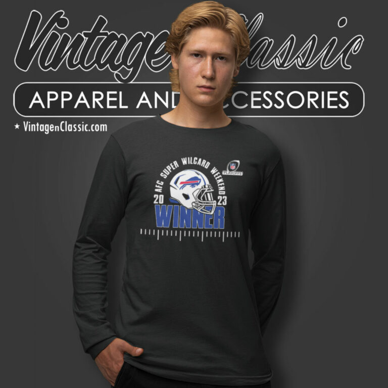 Buffalo Bills Winner Super Wildcard Weekend 2023 Long Sleeve Tee Buffalo Bills Winner Super Wildcard Weekend 2023 Long Sleeve Tee