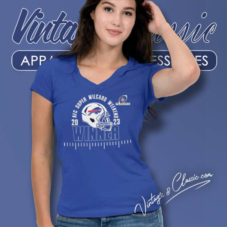 Buffalo Bills Winner Super Wildcard Weekend 2023 V Neck TShirt Buffalo Bills Winner Super Wildcard Weekend 2023 V Neck TShirt