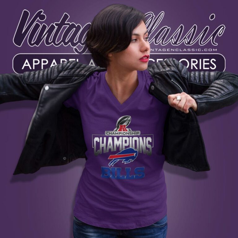 Buffalo Bills Wins Champions Afc East Championship V Neck TShirt Buffalo Bills Wins Champions Afc East Championship V Neck TShirt