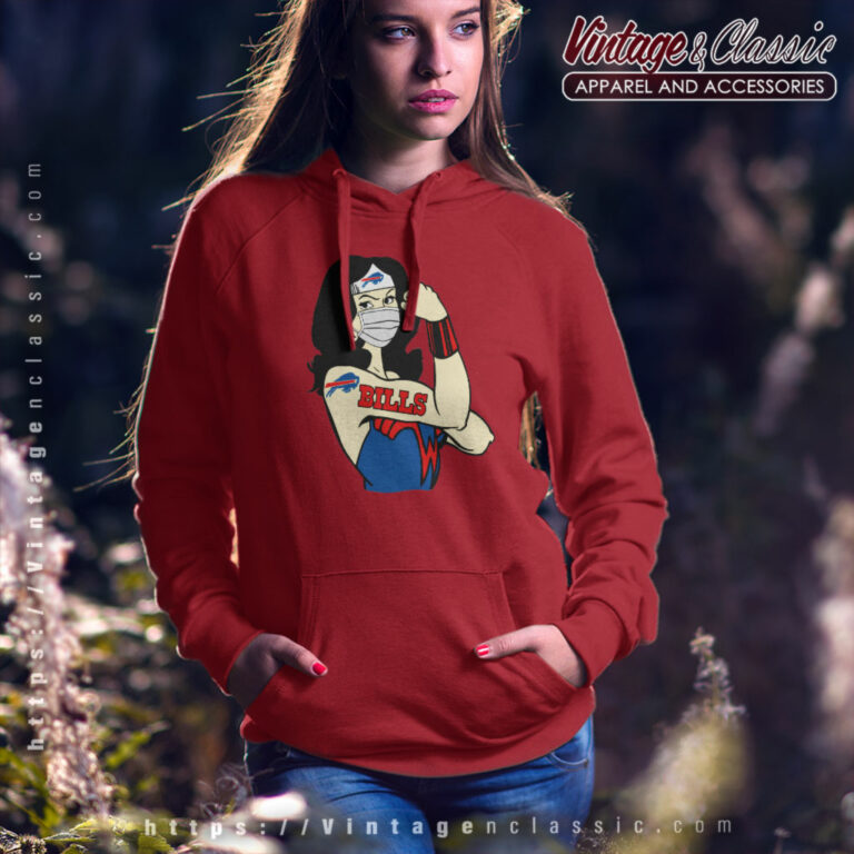 Buffalo Bills Wonder Woman Hoodie Buffalo Bills Wonder Woman Hoodie