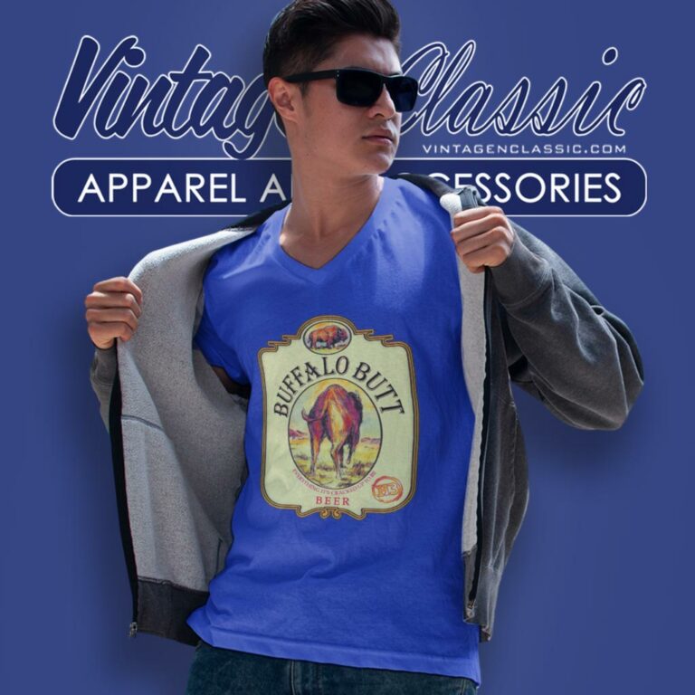 Buffalo Butt Beer Fort Worth Texas V Neck TShirt Buffalo Butt Beer Fort Worth Texas V Neck TShirt