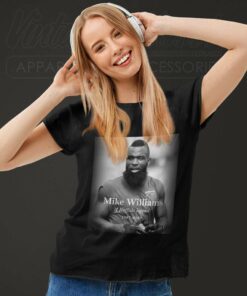 Buffalo Legend Mike Williams Rip Former Nfl Receiver Women TShirt